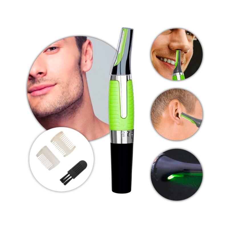 Afeitadora Facial Hombre Con Led
